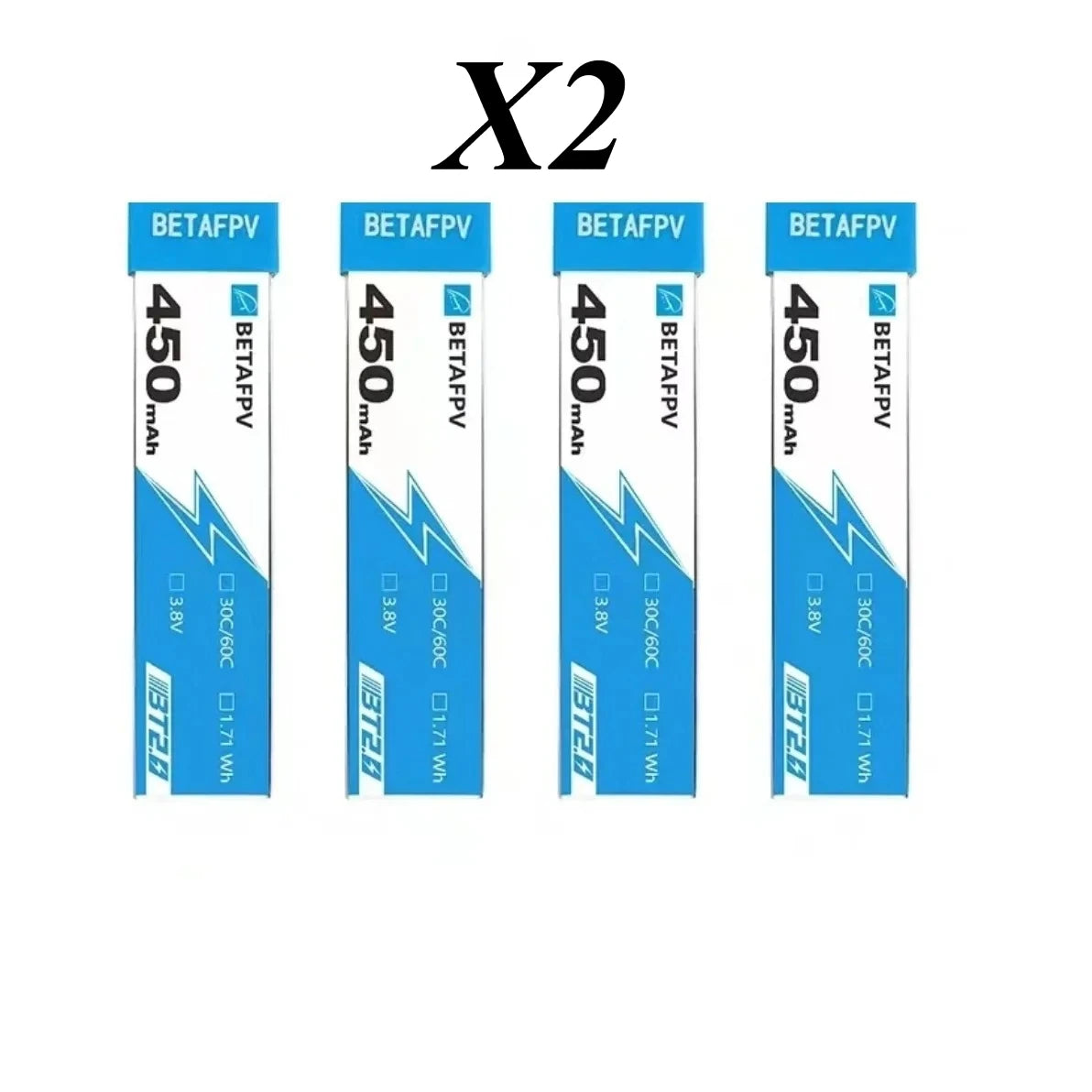 BETAFPV RC Battery BT2.0 550mAh 450mAh 1S BETAFPV FPV Kit Racing Drone Original FPV Lipo BT2.0 Connector - Image 8