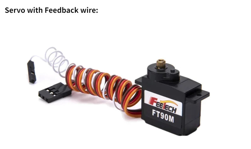Feetech Mini 180 Degree Angle 2kg Torque Micro Robot RC Servo Motor FT90M Feedback For Automatic Curtain/Smart Lock Airplane - Image 8