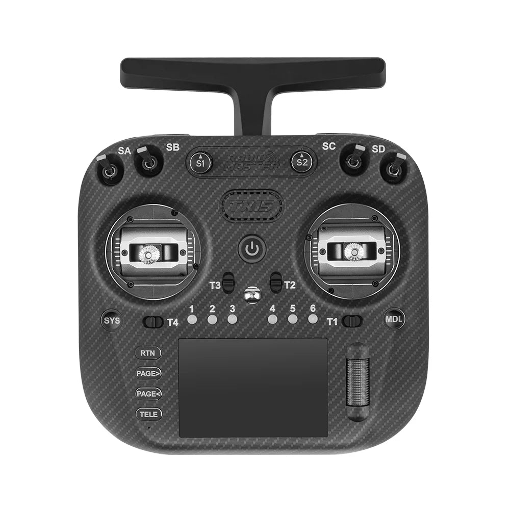 Radiomaster TX15 Max 3.5inch IPS Touchscreen Radio Controller ExpressLRS With AG02 CNC Hall Gimbal Built-in Gyro Microphone - Image 2