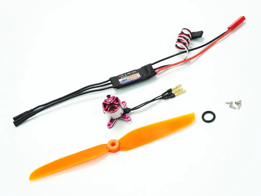 AEORC AFM1306-2S Micro Power System Combo 7.4V 5-inch 6-inch 1306/1308 Electric Racing Drone Motor Combo Kit for DIY Build - Image 3