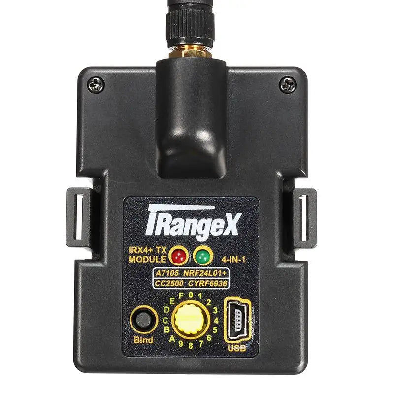 iRangeX IRX4 Plus 2.4G CC2500 NRF24L01 A7105 CYRF6936 4 IN 1 Multiprotocol ARM TX Module With Case - Image 4
