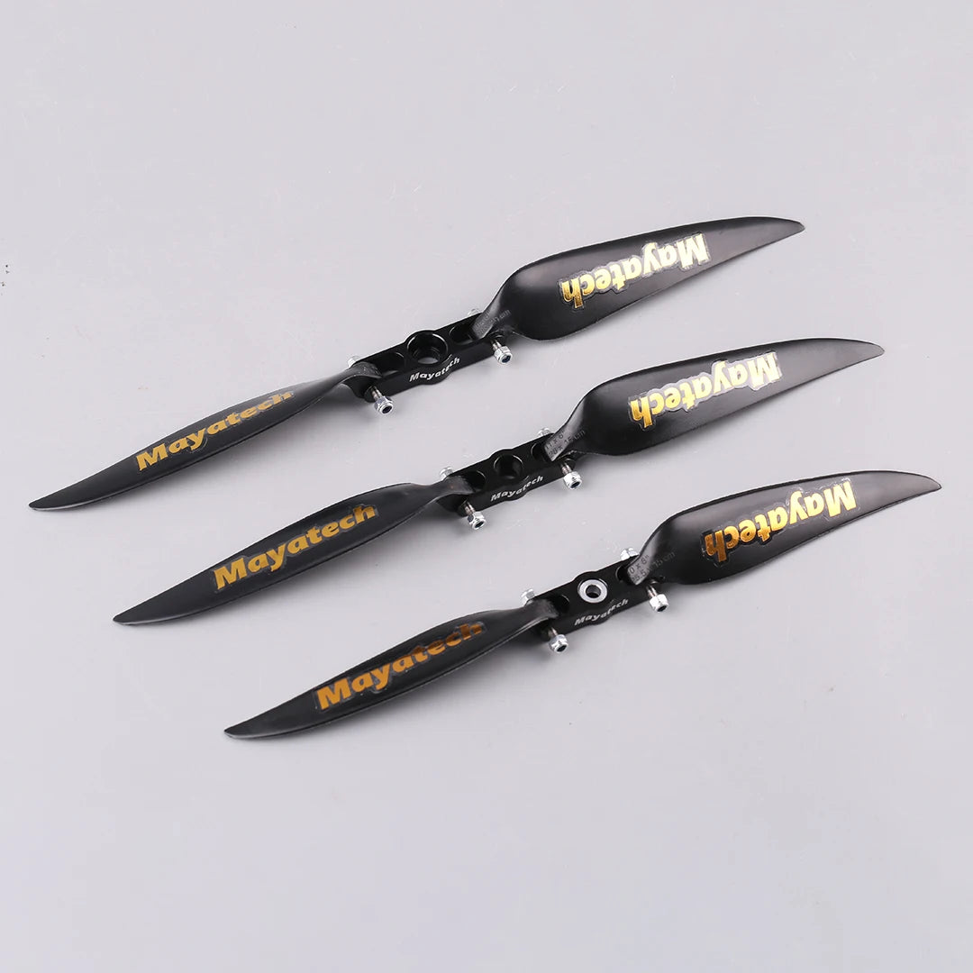 Mayatech 8MM Package for sale model aircraft metal folding propeller + folding nylon propeller fixed wing propeller clamp seat - Image 4