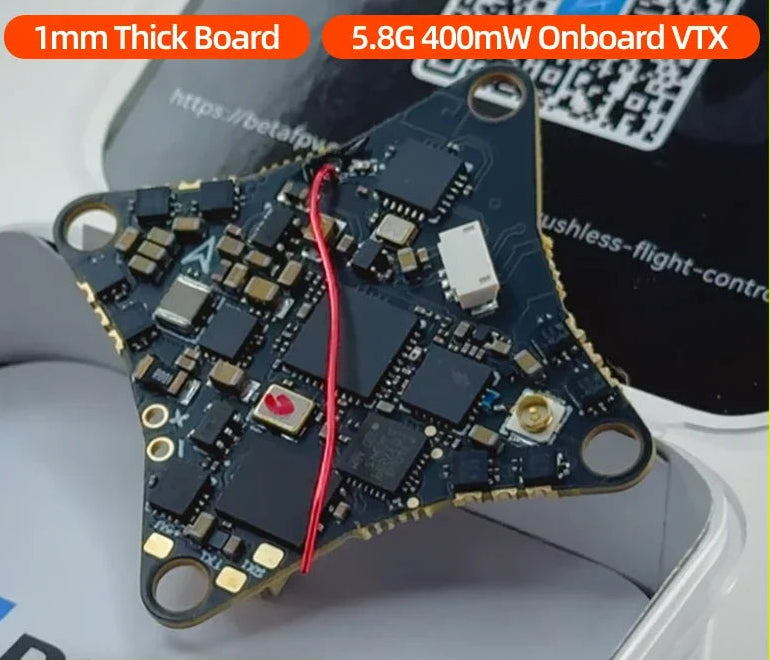 BETAFPV Matrix 1S 5IN1 AIO FC Brushless Flight Controller 2.4G ELRS 400mW VTX For Meteor75 Pro Whoop Quadcopter Racing Freestyle