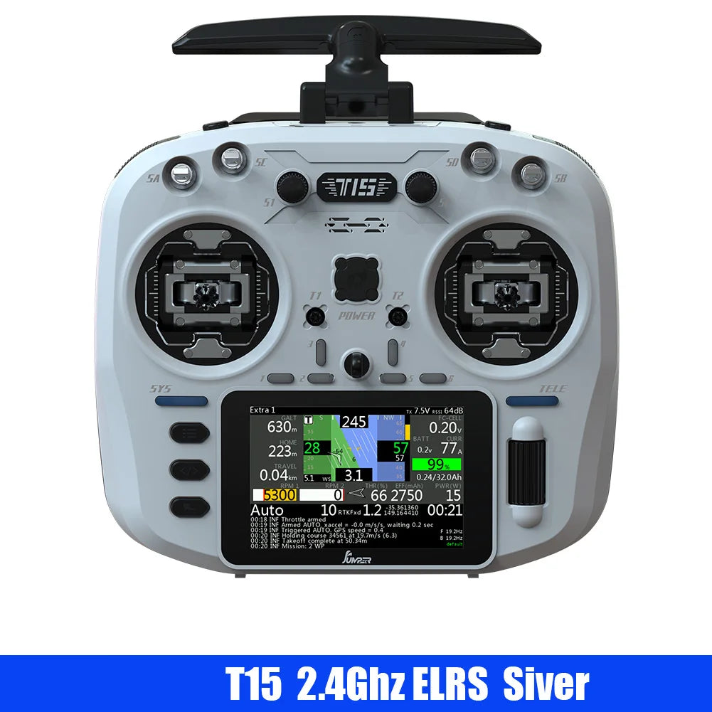 Jumper T15 Hall Sensor Color screen FPV Radio Controller EDGETX/ELRS For Long Rang RC Drone - Image 12