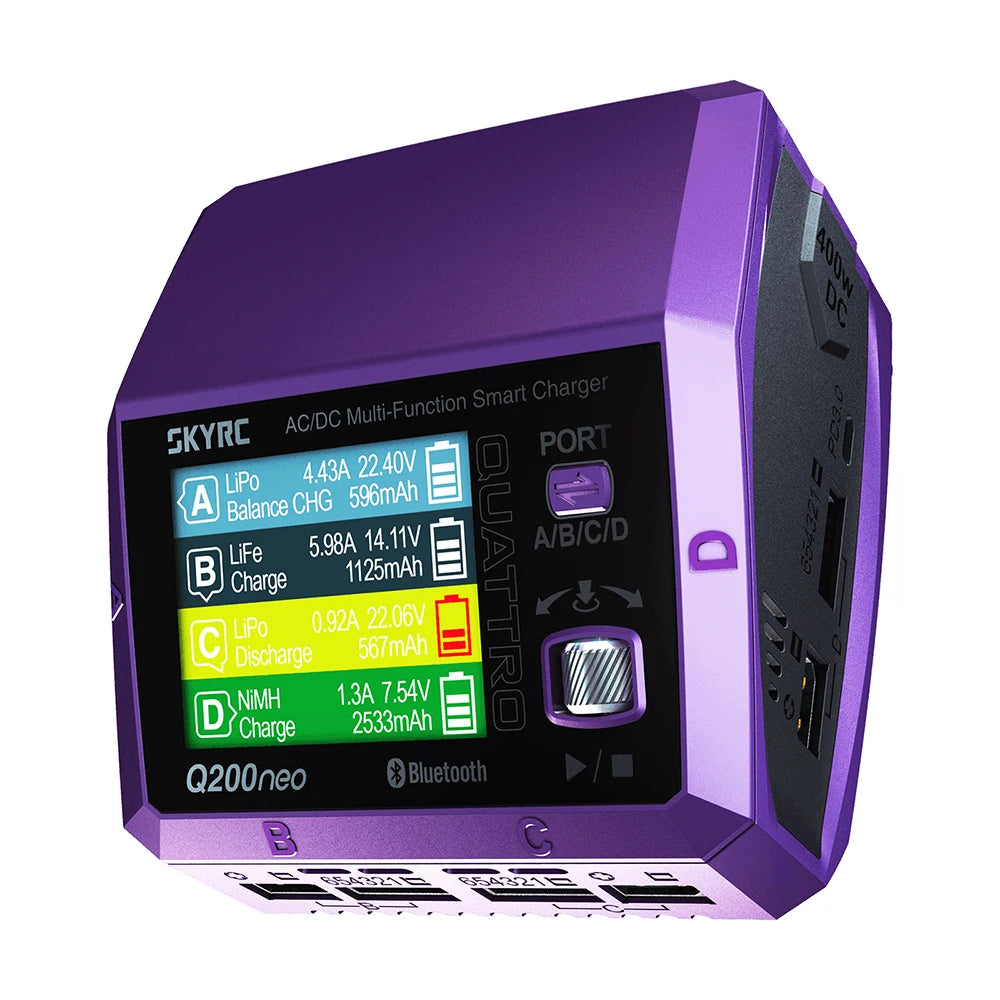 SkyRC Q200neo Lipo Battery Balance Charger Discharger AC200W DC400W for 1-6S LiPo - Image 6