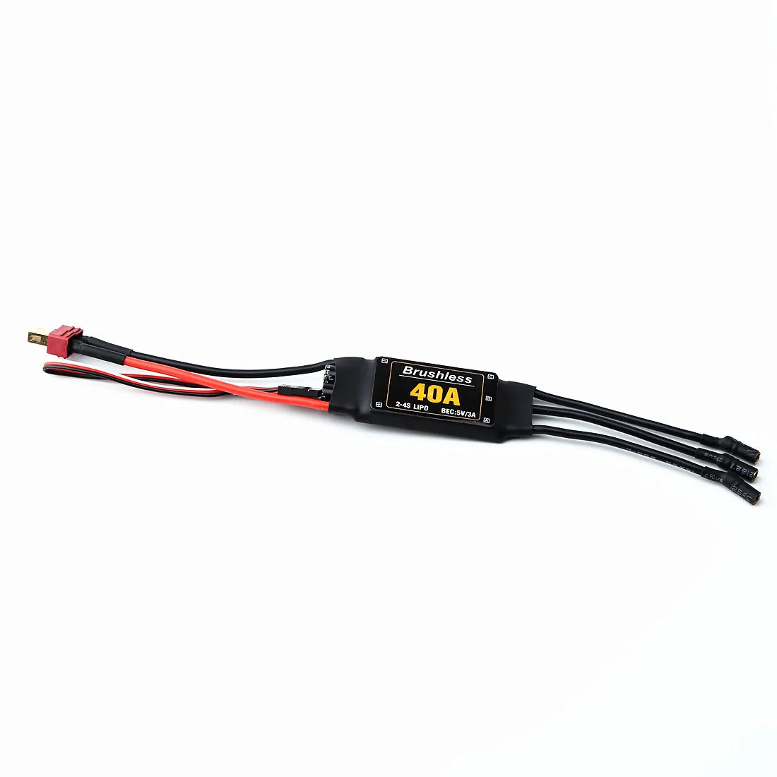 40A Brushless ESC 2-4S Electronic Speed Controller With 5V 3A UBEC 3.5MM Banana Head For RC FPV Quadcopter Airplanes Helicopter - Image 2