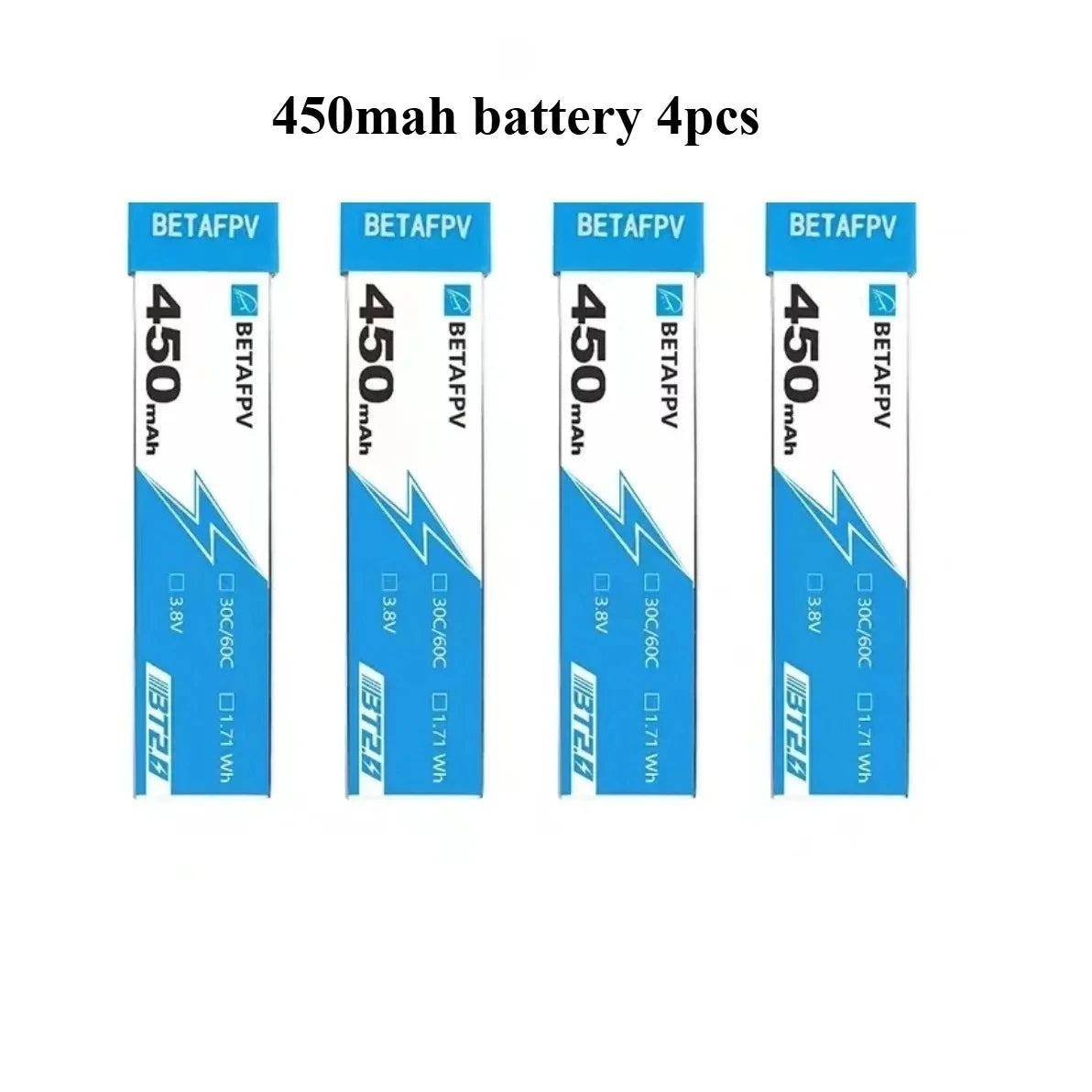 BETAFPV RC Battery BT2.0 550mAh 450mAh 1S BETAFPV FPV Kit Racing Drone Original FPV Lipo BT2.0 Connector - Image 7