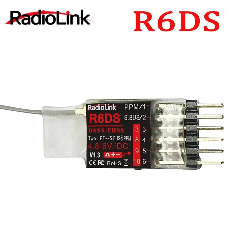 Radiolink New R12DSM R12DS R9DS R8FM R8EF R8FM R6DSM R6DS R6FG R6F Rc Receiver 2.4G Signal for RC Transmitter - Image 16