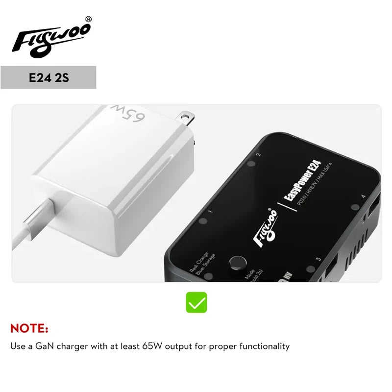 Flywoo EasyPower E16 / E24 1S / 2S Battery charger - Image 5