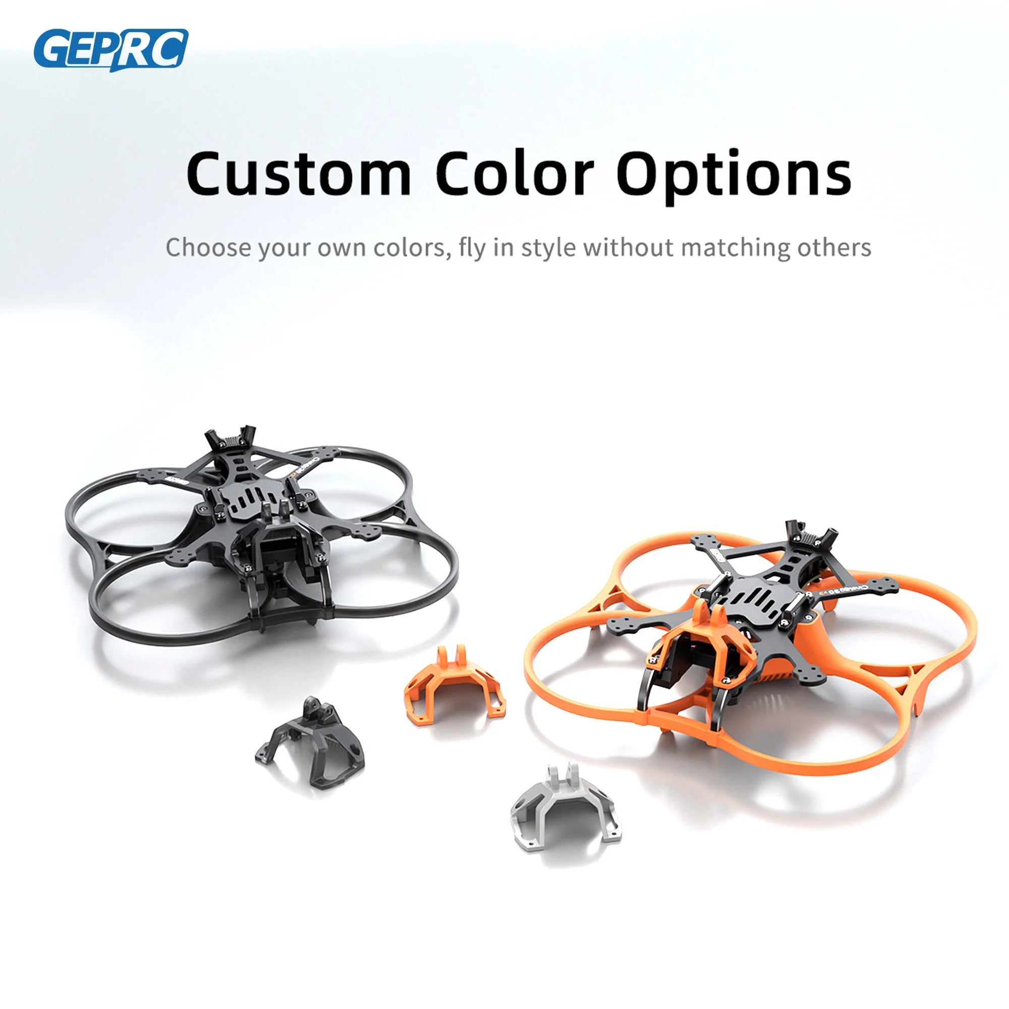 GEPRC GEP-CL30 V3 O4 PRO 3Inch Drone Carbon Fiber Black Orange RC FPV Quadcopter Helicopter Replacement Accessories Parts - Image 2