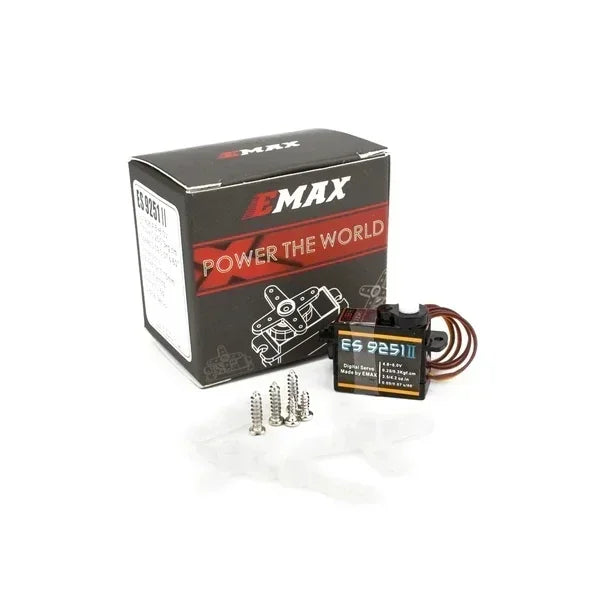 EMAX New ES9051 ES9251 4.3g/2.5G Digital Servo Motor Plastic Gear 0.8kg Torque for 3D F3P Airplanes - Image 6
