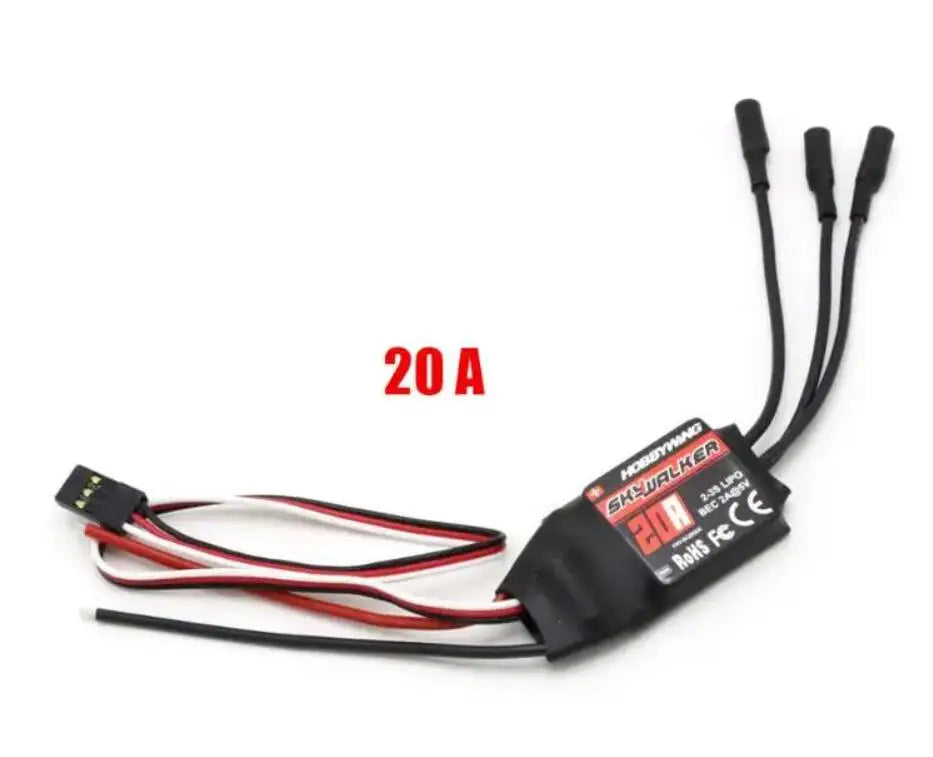 Hobbywing Skywalker 40A 50A 60A 80A 15A 20A 30A 100A 120A V2 130A160A ESC Speed Controller With UBEC For RC Airplanes Helicopter - Image 8