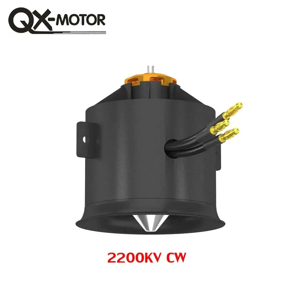 QX-MOTOR 70mm 12Blade Ducted Fan EDF with 6S Brushless Motor use 100A ESC Suitable for Jet Helicopter Drone Fixed-wing Parts - Image 17