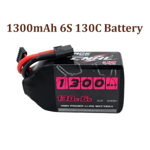 CNHL 1300mah 6S 22.2V 130C Lipo Battery with XT60 Plug For Quadcopter Drone Airplane RC FPV Helicopter
