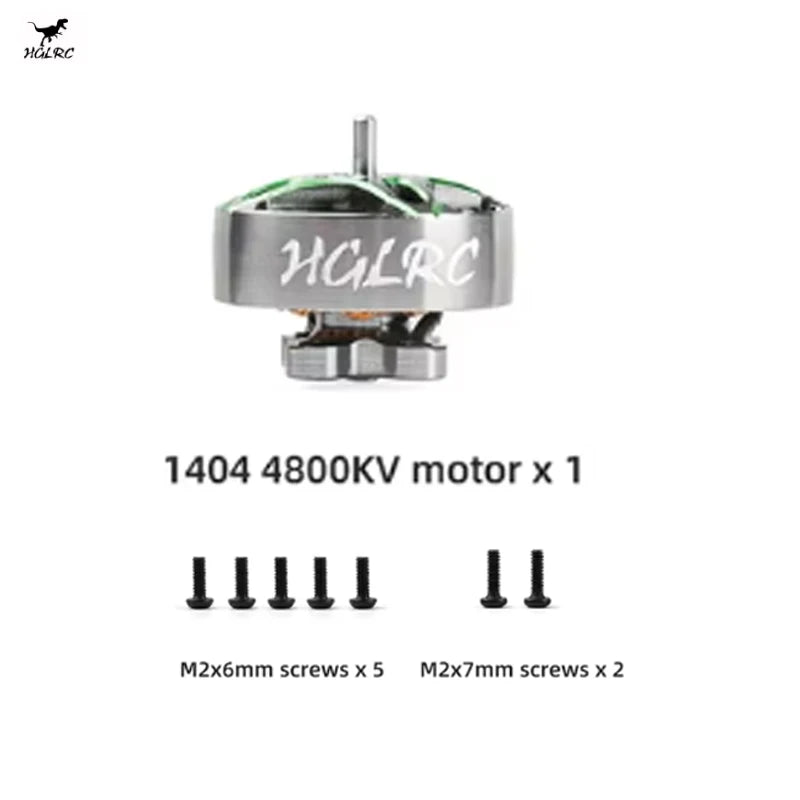 HGLRC SPECTER 1404 2750KV/4800KV 4-6S Brushless Motor for FPV Freestyle 2inch Cinewhoop 4inch Toothpick Drones - Image 6