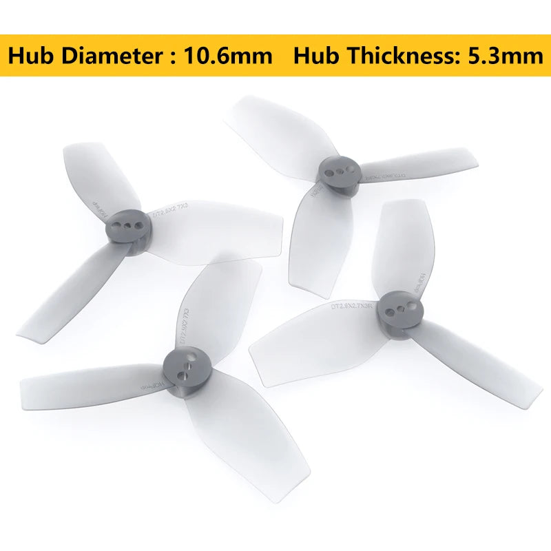4/10Pairs HQProp HQ DT2.9X2.7X3 2927 Propeller 3-Blade CW&CCW PC Props For DJI Avata RC FPV Cinewhoop Drone Quadcopter Freestyle - Image 5
