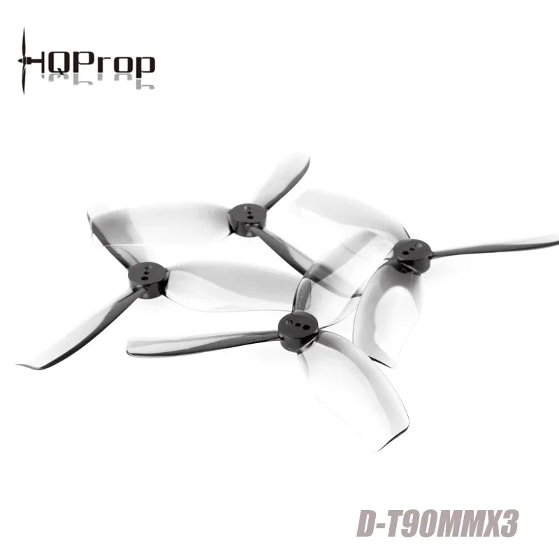 4 pairs HQPROP DT90mmx3 D90/T90, Aperture 1.5mm/5mm, 3.5-inch, Three Blade Propeller, Used For RC DIY FPV Racing Drone - Image 2