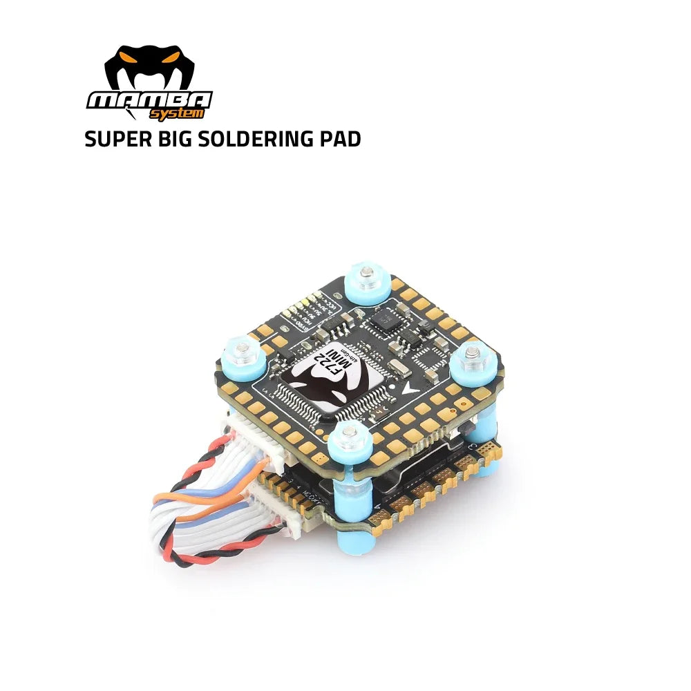 DIATONE MAMBA MK4 F722 MINI OSD Flight Controller W/ BLHeli_32 F40_128K ESC Dshot300/600/1200 3-6S for FPV Racing Drone - Image 4