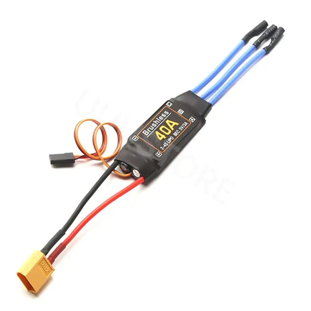 40A Brushless ESC 2-4S Electronic Speed Controller With 5V 3A UBEC 3.5MM Banana Head For RC FPV Quadcopter Airplanes Helicopter - Image 8