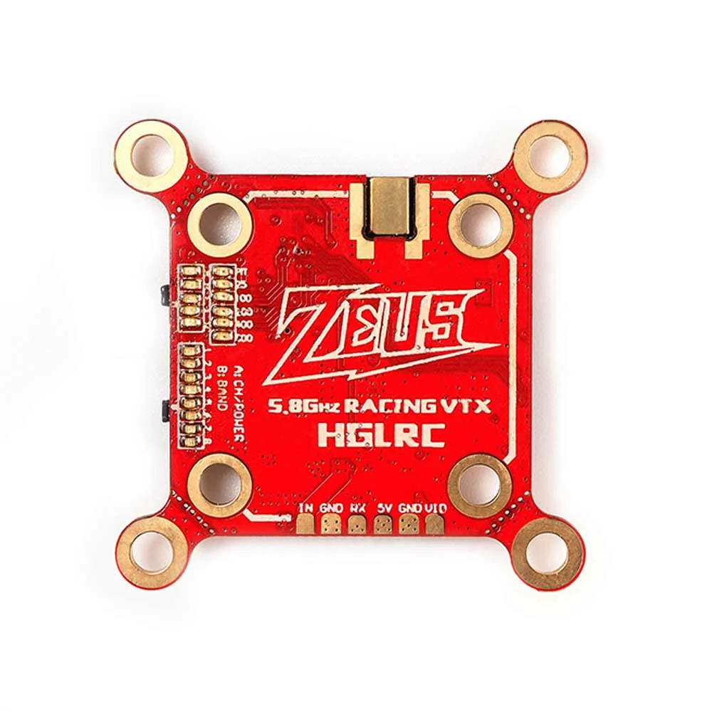 HGLRC Zeus 2.5W VTX 1.6W 350mW VTX 800mW VTX 40CH VTX 5.8G 2.4G Transmitter Built-in Microphone For RC FPV Racing Drone - Image 8