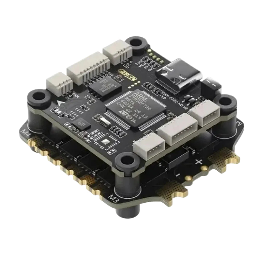 GEPRC TAKER F722 BLS 60A V2 STACK 4IN1 ESC BLS 60A Flight Data Record Plug Play Racing FPV Drone 16MB Black Box Data Analyze