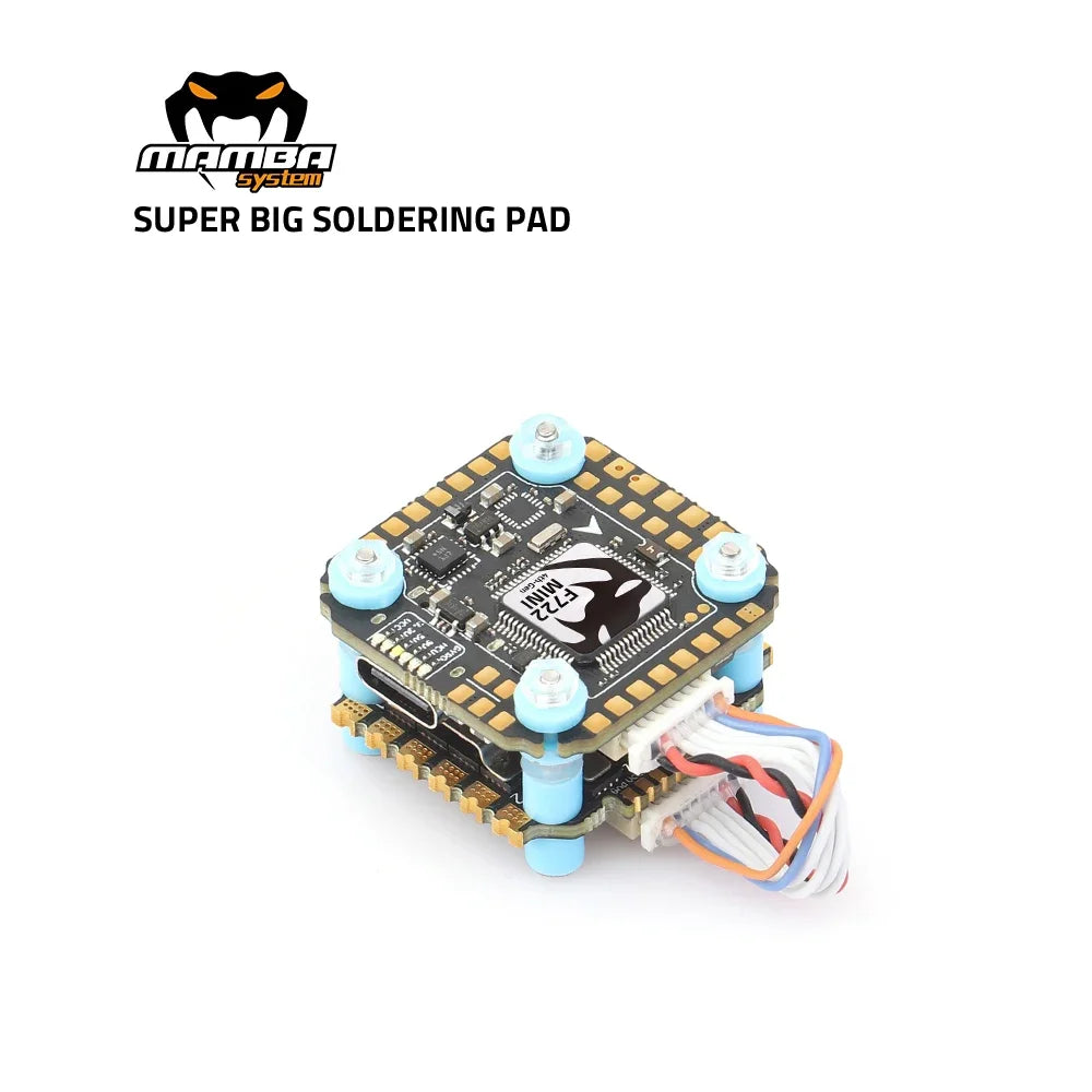 DIATONE MAMBA MK4 F722 MINI OSD Flight Controller W/ BLHeli_32 F40_128K ESC Dshot300/600/1200 3-6S for FPV Racing Drone - Image 3