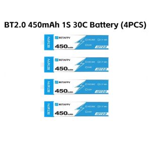 BETAFPV RC Battery BT2.0 450mAh 1S 30C BETAFPV FPV Kit Racing Drone Original FPV Lipo BT2.0 Connector Cetus X Pro