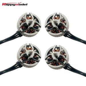 4PCS Happymodel RS1102 1102 10000KV 13500KV 2S Brushless Motor 1.5mm Shaft for Mobula7 O4 Micro FPV Racing Drone RC Accessories
