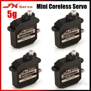 1/2/4PCS JX 5g Coreless Mini Servo PDI-DHV56MG Steering Torque Digital 4.8~7.4 V Metal Gear for RC Model Fixed Wing Plane Part