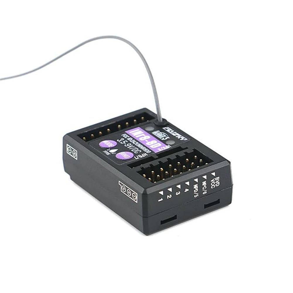 Flysky INr8-8D 2.4GHz 8CH AFHDS 3 Waterproof RC Receiver Integrated Lighting Control Compatible with NB4 NB4+ NB4PRO NB4 PRO - Image 7