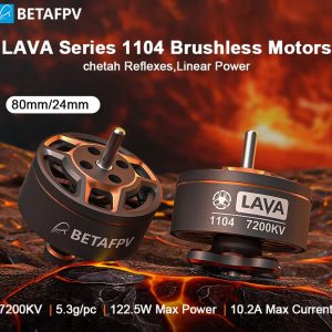 BETAFPV LAVA Series 1104 7200KV Brushless Motors 1.5mm Shaft 2218 3 Blade Propeller For Pavo20 Pro Brushless Bwhoop Quadcopter
