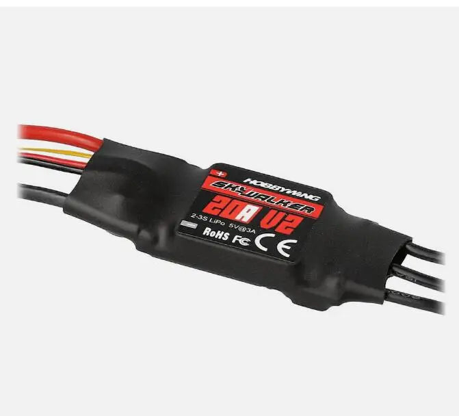 Hobbywing SKYWALKER ESC 2 - 6s 15A/20A/30A/40A/50A/60A/80A Build in bec UBEC Brushless RC heliCopter airplane Quadcopter - Image 7