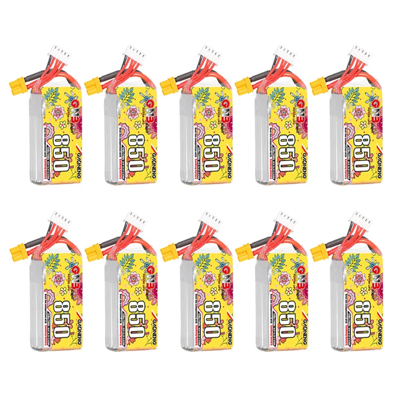 Upgraded GNB 4S 15.2V 850mAh Lipo Battery For FPV Racing Drone RC Quadcopter Helicopter Parts With XT30 15.2V Battery - Image 14