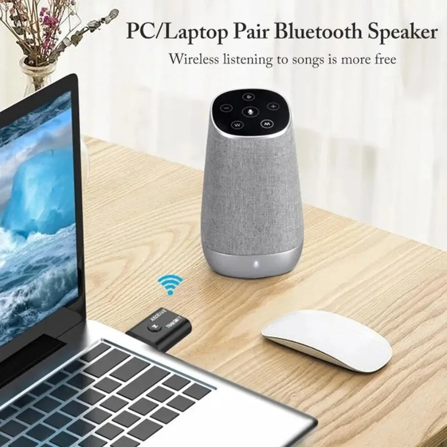 Bluetooth 5.0 Transmitter Receiver 3.5mm AUX Jack RCA USB Dongle Stereo Wireless Audio Adapter for TV Car Kit Speaker Headphone - Image 4