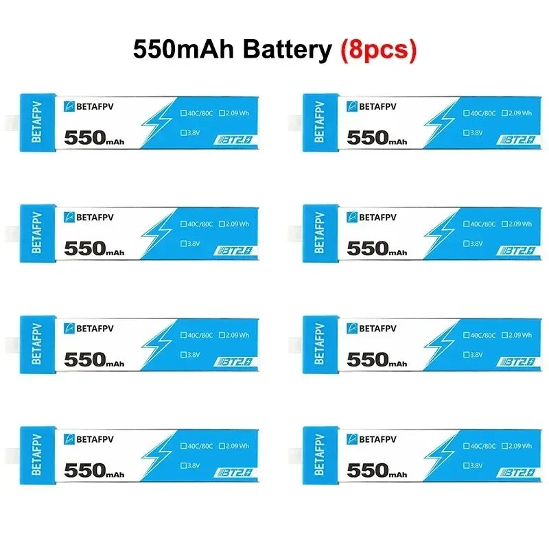 BETAFPV RC Battery BT2.0 550mAh 450mAh 1S BETAFPV FPV Kit Racing Drone Original FPV Lipo BT2.0 Connector - Image 9