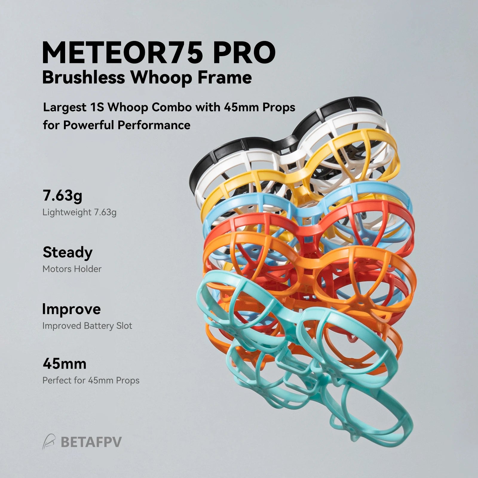 BETAFPV Meteor75 Pro Brushless Whoop Quadcopter 2025 - Image 5