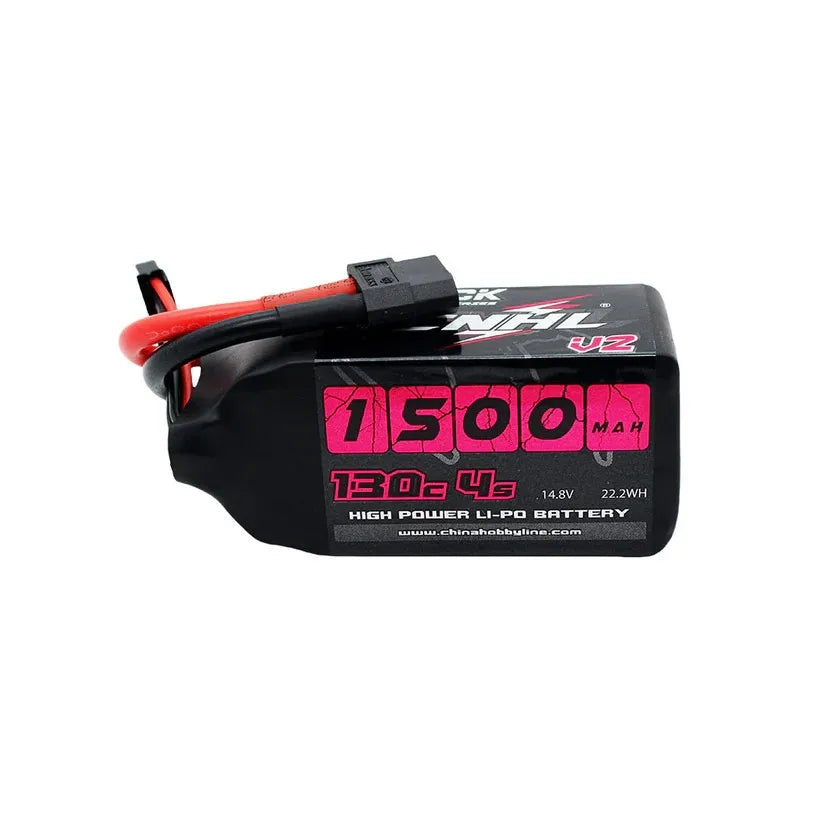 CNHL Black Series V2.0 1500mAh 14.8V 4S 130C Lipo Battery XT60 Plug For 5inch 6inch Quadcopter Drone Fixed-wing Airplane - Image 3