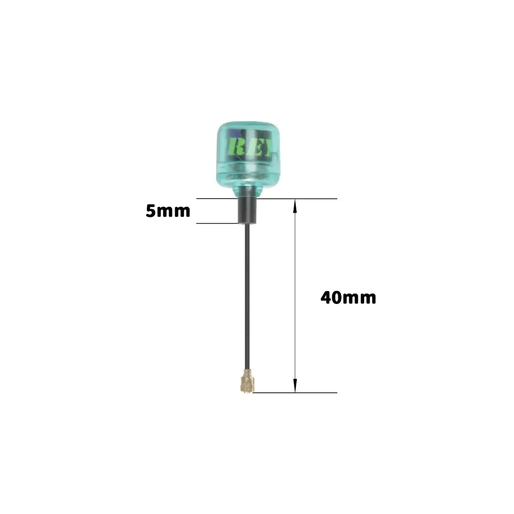 2PCS FlyFishRC Osprey 5.8Ghz 40mm Ipex UFL LHCP Stubby Antenna Compatible Caddx VISTA Polar Nebula Digital HD FPV System - Image 5
