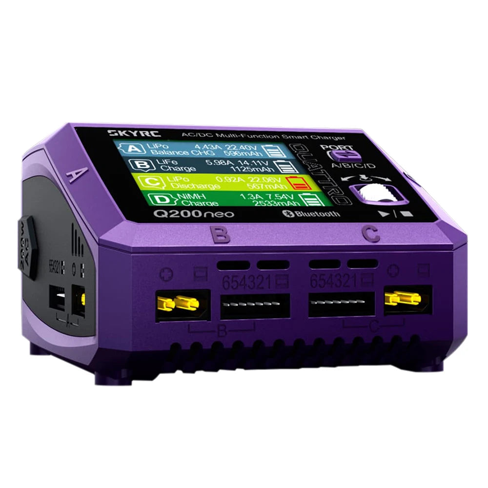 SkyRC Q200neo Lipo Battery Balance Charger Discharger AC200W DC400W for 1-6S LiPo - Image 4