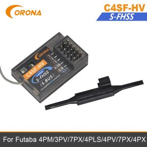 Corona RC C4SF-HV 2.4GHz Futaba FHSS/S-FHSS Compatible Receiver SBUS For 3PL, 3PRKA, 4PLS, 4PX, 4GRS 4PM