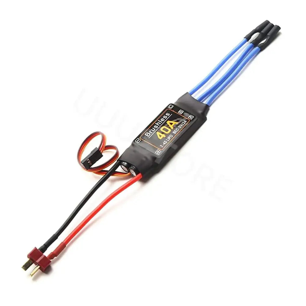 40A Brushless ESC 2-4S Electronic Speed Controller With 5V 3A UBEC 3.5MM Banana Head For RC FPV Quadcopter Airplanes Helicopter - Image 7