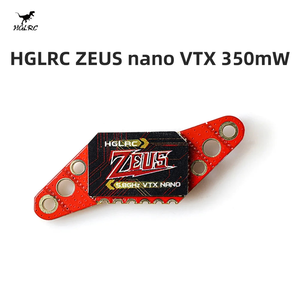 HGLRC Zeus 2.5W VTX 1.6W 350mW VTX 800mW VTX 40CH VTX 5.8G 2.4G Transmitter Built-in Microphone For RC FPV Racing Drone - Image 3