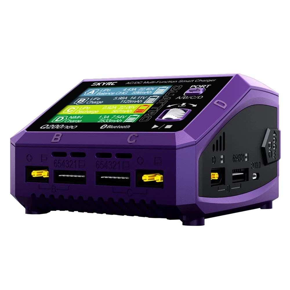 SkyRC Q200neo Lipo Battery Balance Charger Discharger AC200W DC400W for 1-6S LiPo - Image 3