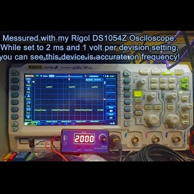 HJ Digital Servo Tester Portable ESC Consistency Control Tester for RC Helicopter Airplane Car RC Helicopter Tester Tool - Image 3