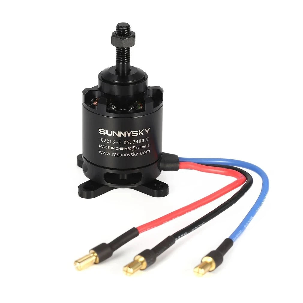 1PC Original SUNNYSKY X2216 KV880/KV1100/KV1250/KV1400/2400KV Brushless Motor (Flat Shaft ) for RC F3A 182 fixed-wing aircraft - Image 3