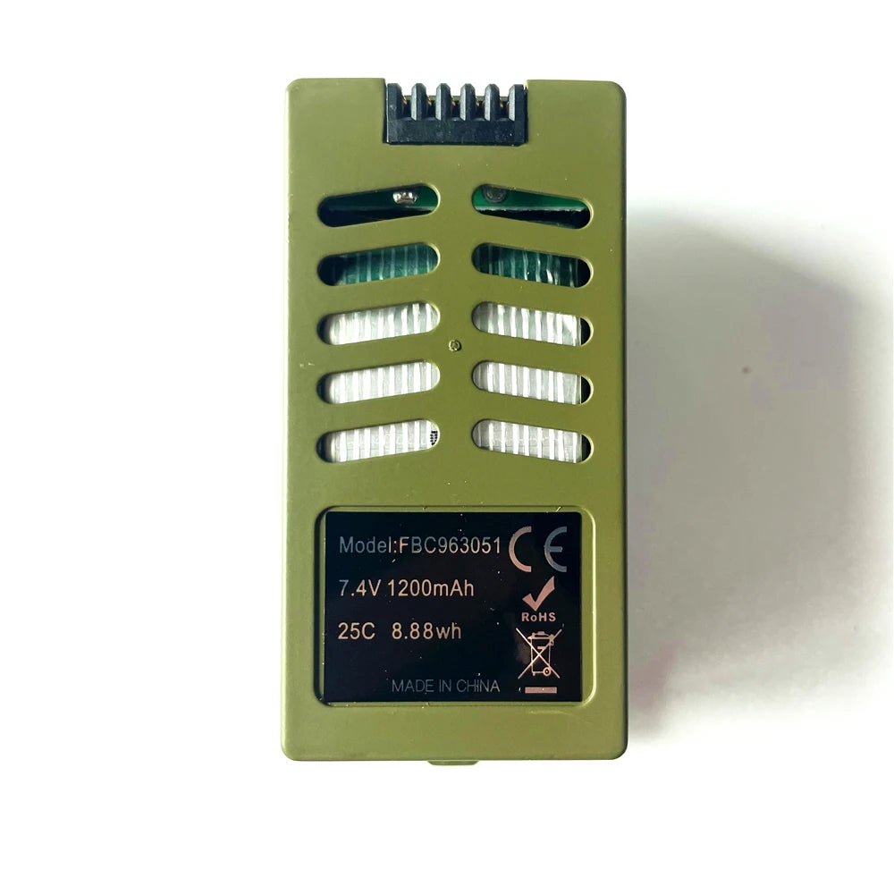 Battery For YU XIANG F07 F07V RC Helicopter 7.4v 1200mAh Spare Parts - Image 2