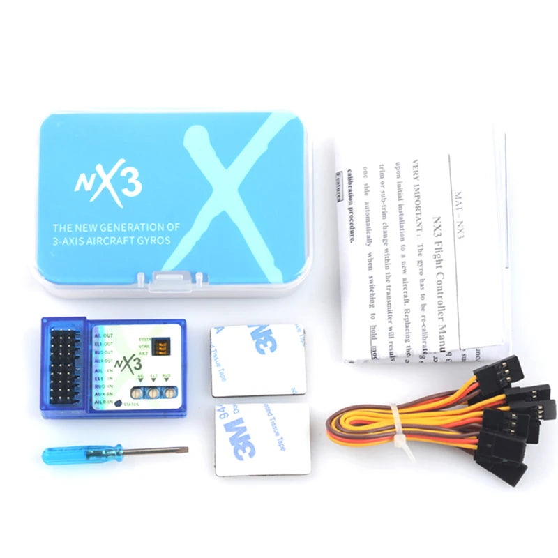 NX3 Pro Intelligent Flight Controller 3D High-precision MEMS 3-Axis Gyroscope & Stabilizer Suitable for RC Fixed-wing Aircraft - Image 5