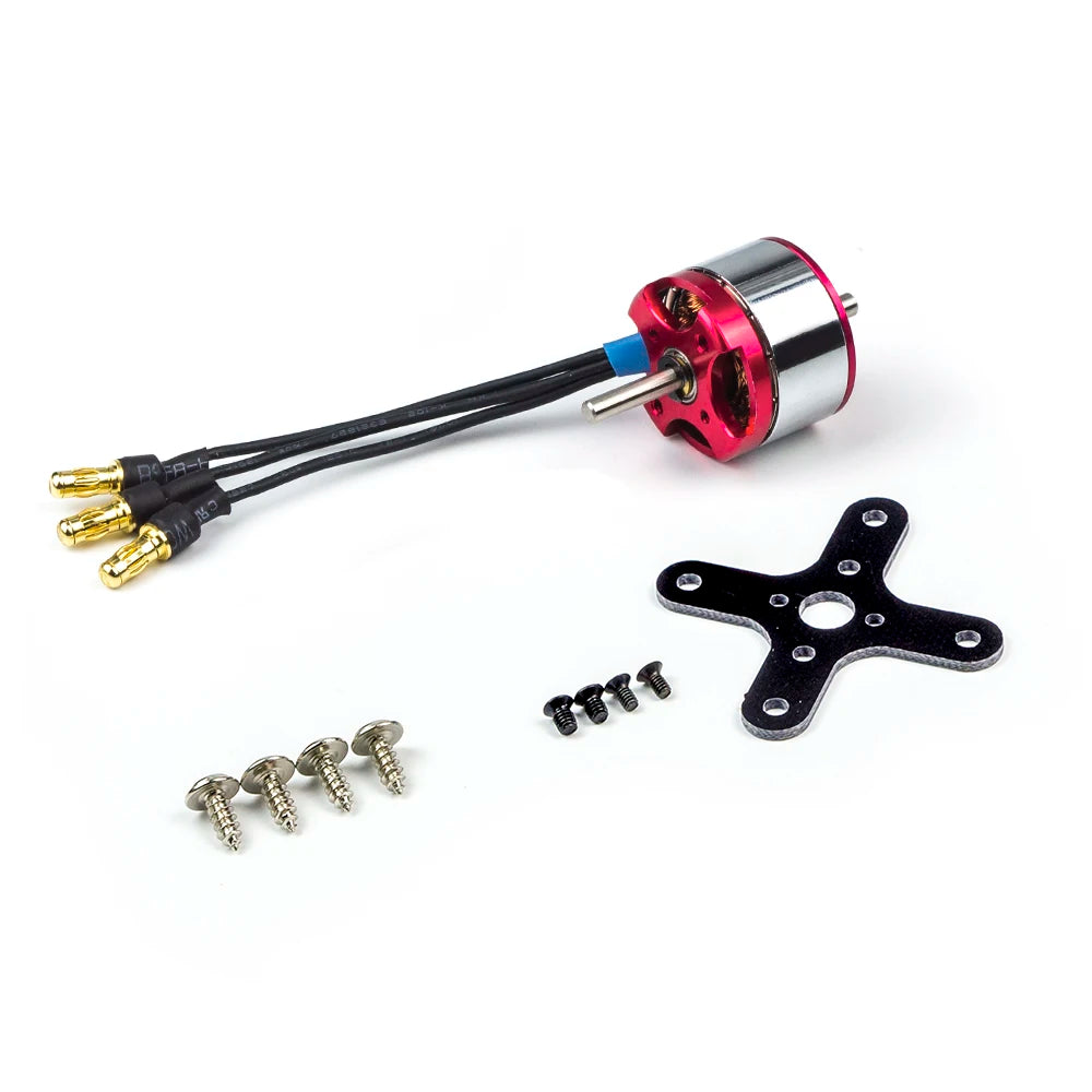 C20 1908 2050KV 1550KV 3.0mm Shaft Brushless Outrunner Motor Brushless Motor for RC Aircraft Plane Airplane Multi-copter - Image 2