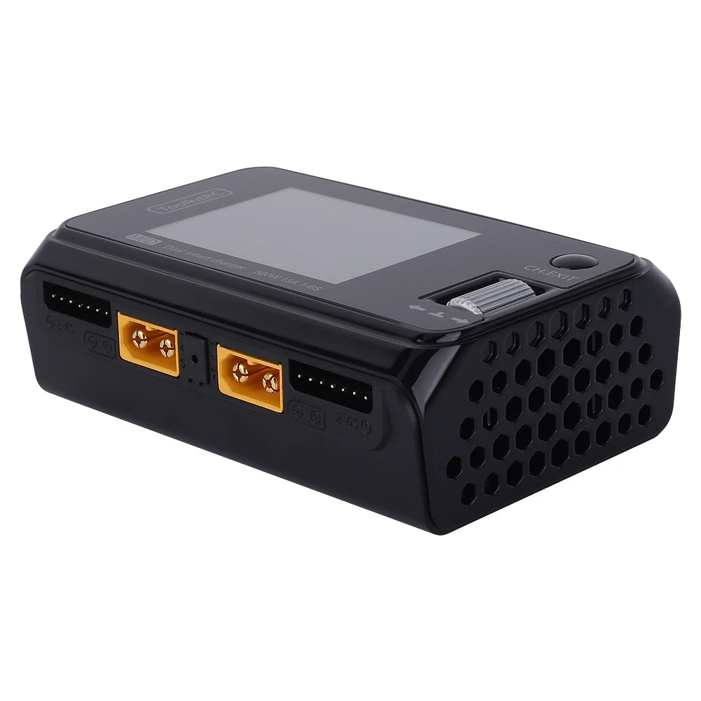 ToolkitRC M6D V3 500W 15A DC Dual Channel MINI Smart Charger Discharger For 1-6S Lipo Battery FPV Model Spare Part Replace M8 - Image 3