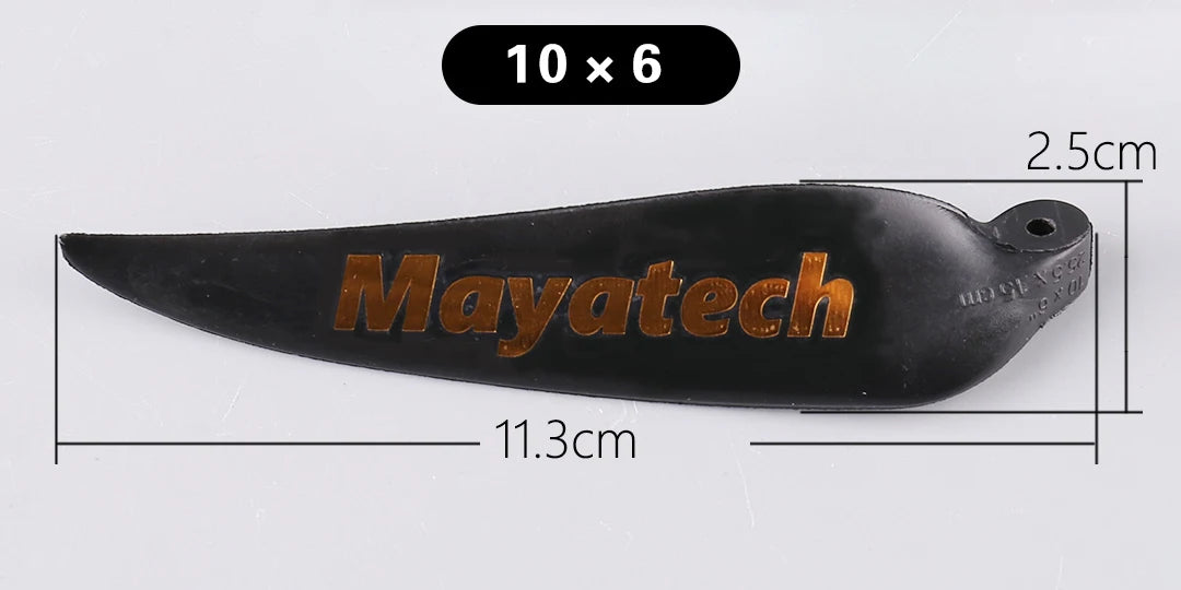 Mayatech 8MM Package for sale model aircraft metal folding propeller + folding nylon propeller fixed wing propeller clamp seat - Image 15